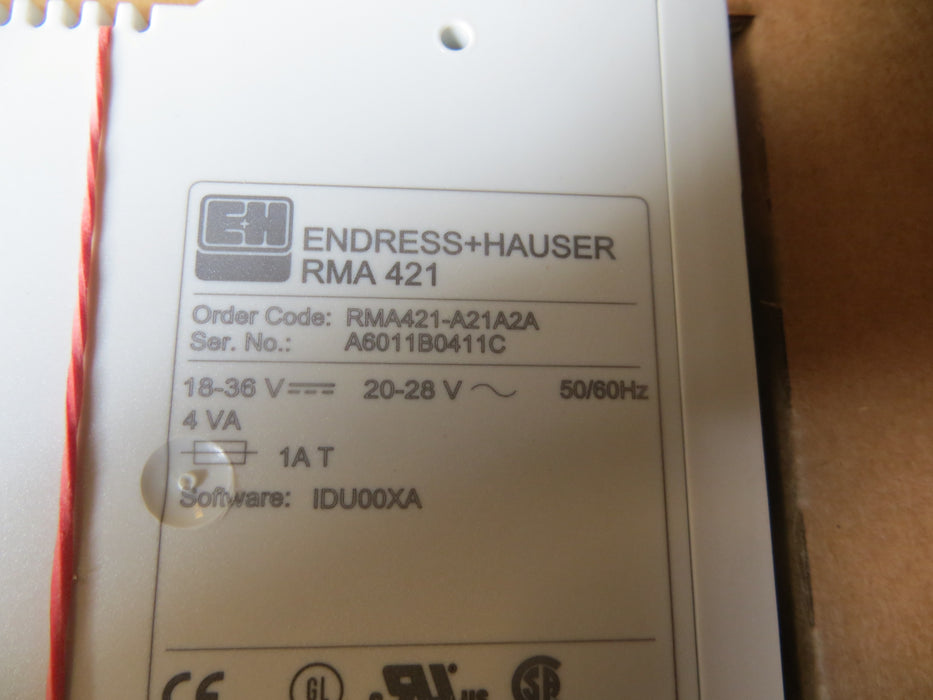 Endress + Hauser  RMA 421-A21A2A  "Transmitter"
