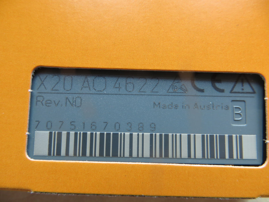 B&R X20AO4622 "AO module"
