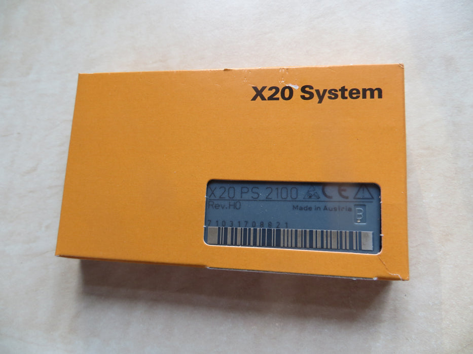 B&R X20PS2100 "supply module"