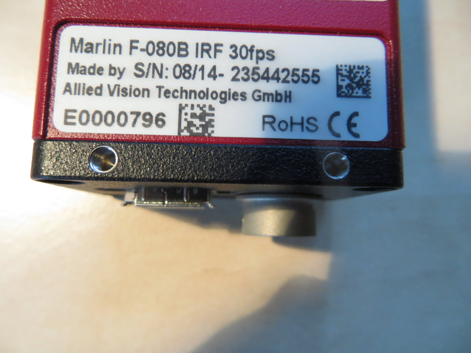 Allied Marlin F-080B  IRF 30fps  "Vision camera"